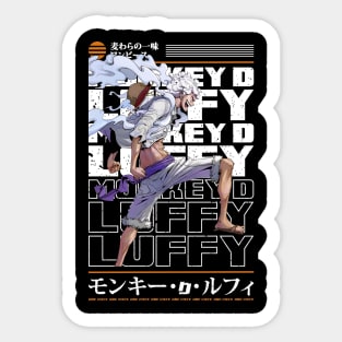 monkey d luffy Sticker